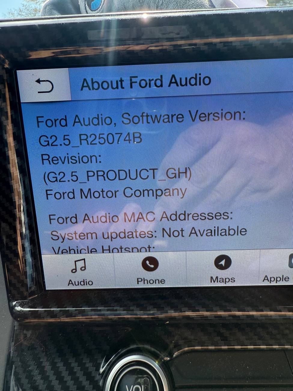 Ford Maverick Some Observations after getting the rear camera recall done IMG_3122