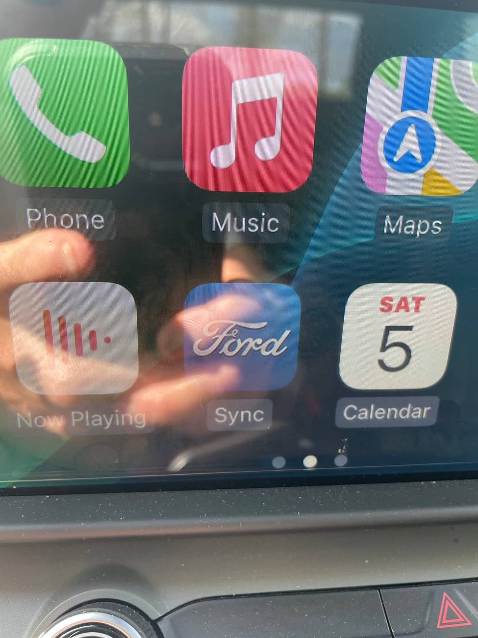 Ford Maverick Weird screen after reinstalling factory ACM IMG_4889