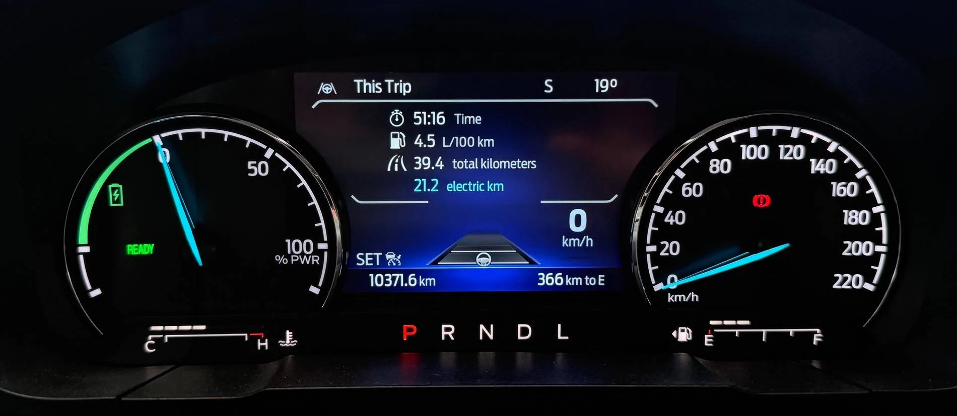 Ford Maverick Best Fuel economy on a hybrid IMG_7088