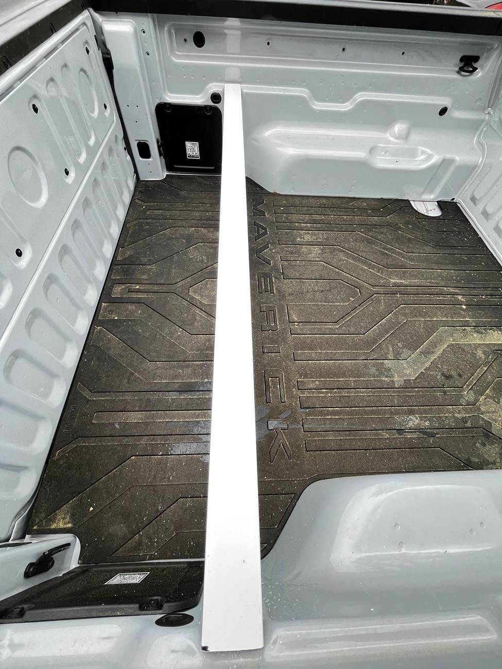 Ford Maverick DIY Bed Divider Made From Cedar IMG_2653