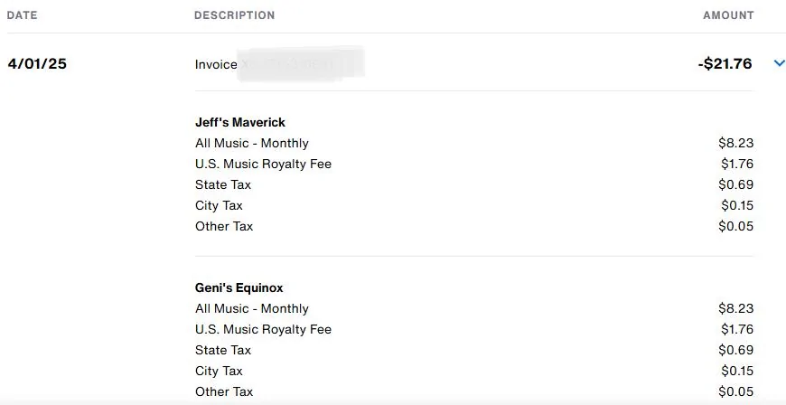 Ford Maverick Questions about Sirius XM… Screenshot 2025-04-06 090849