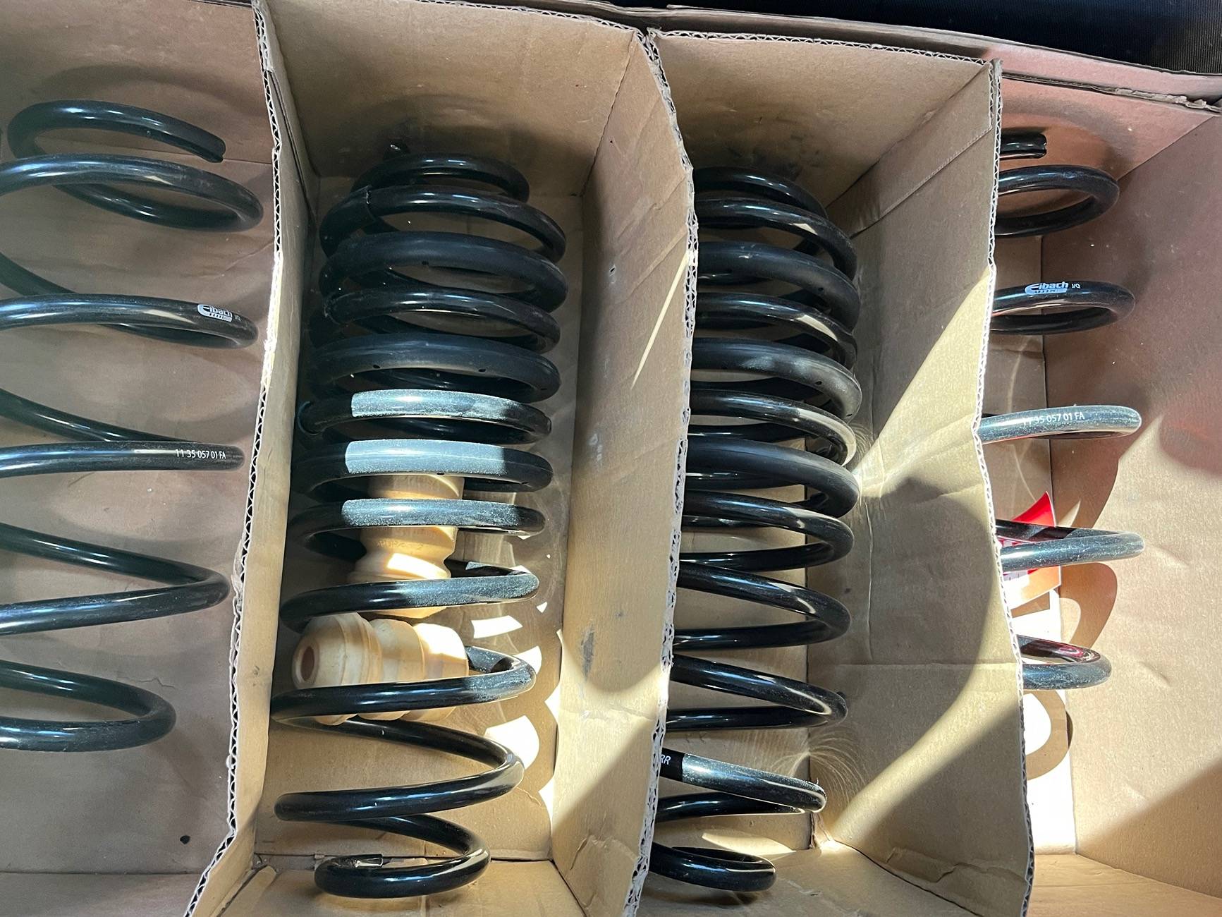 Ford Maverick Eibach FWD lowering springs new in box $200 IMG_2124