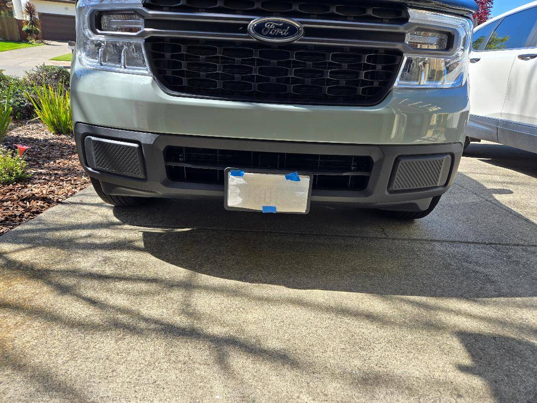 Ford Maverick Front license plate bracket thumbnail (18)