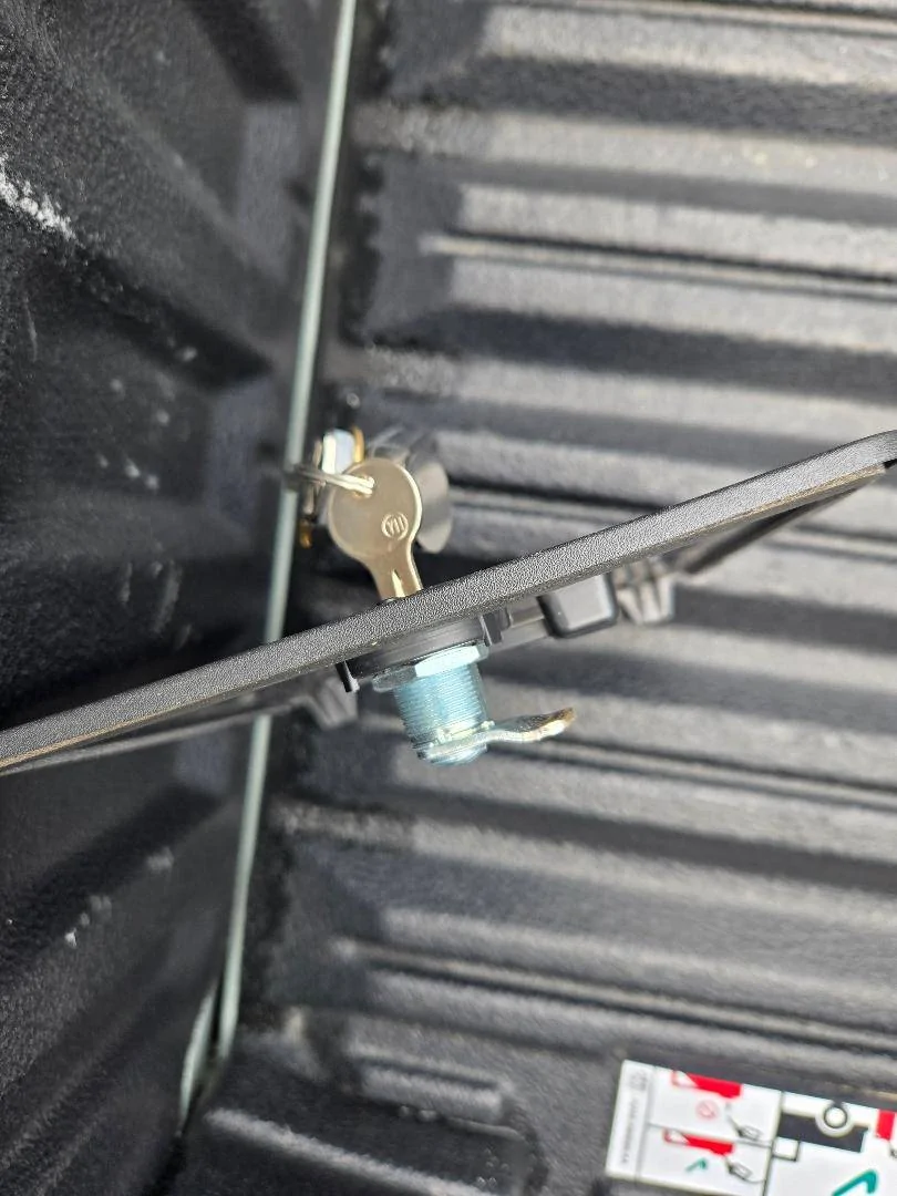 Ford Maverick Simple Cabinet lock for the Bed Cubby thumbnail (13)