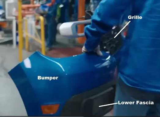 Ford Maverick Test Drive of the 2025 Maverick Lobo MaverickBumperAssem