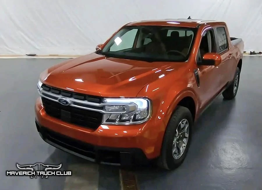 Ford Maverick HOT PEPPER RED Maverick Photos Thread Hot Pepper Red 2022 Maverick Lariat 2