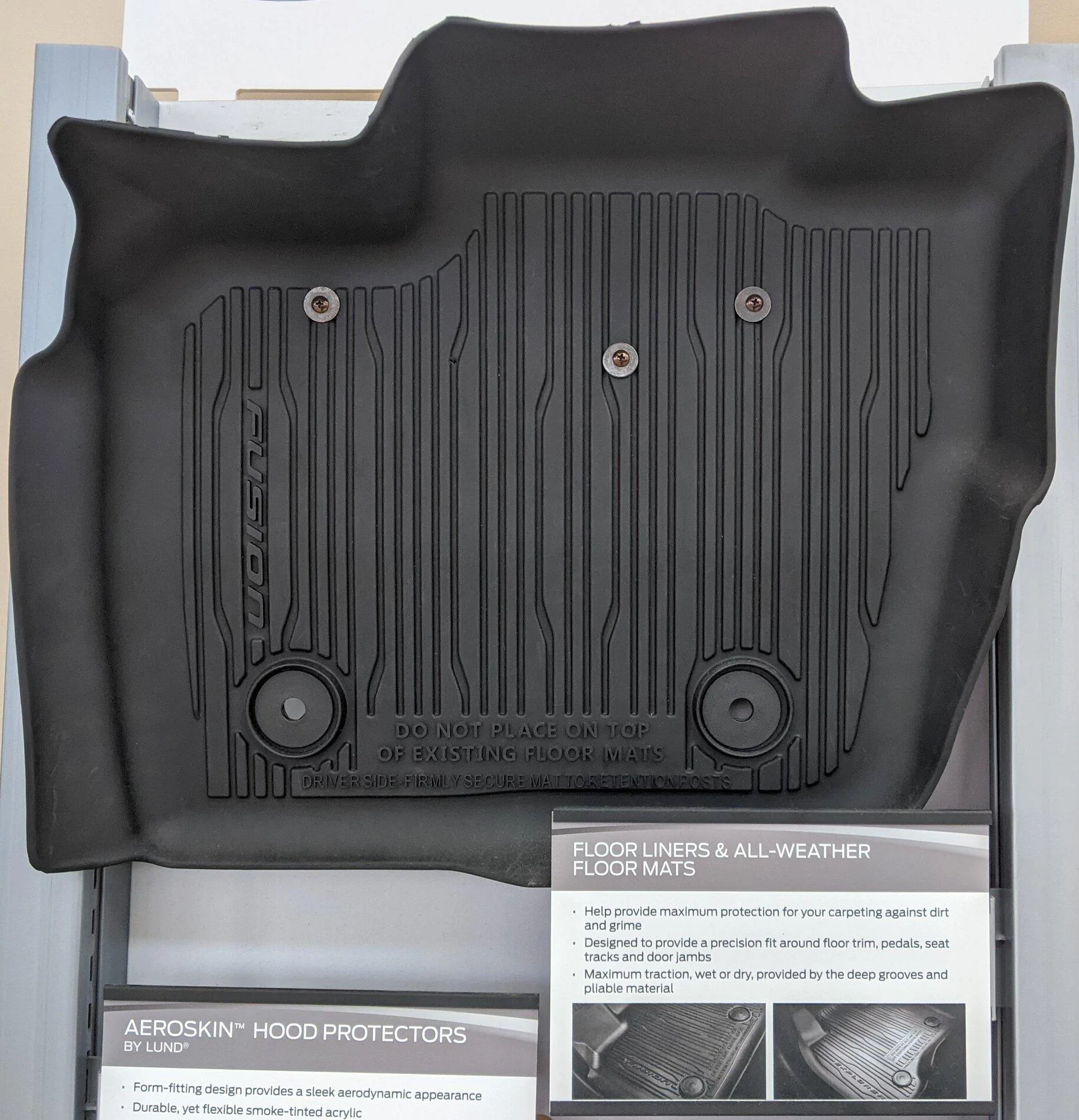 Ford Maverick OEM factory floor liners / all-weather floor mats, splash guards / mud flaps / spray-in bedliners (real life pics) 2022 Maverick floor liners and all-weather floor mats