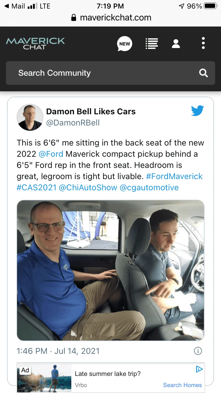 Ford Maverick Test Drives at EAA Airventure 2021 July 26th-August 1st in Oshkosh, WI 141BB347-630A-405B-A68D-8A3FFBDC5188
