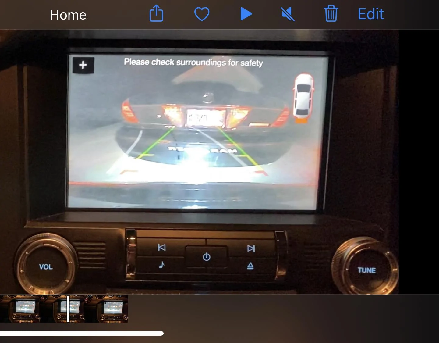 Ford Maverick Backup Cameras Lacking Curved Guidelines IMG_2888