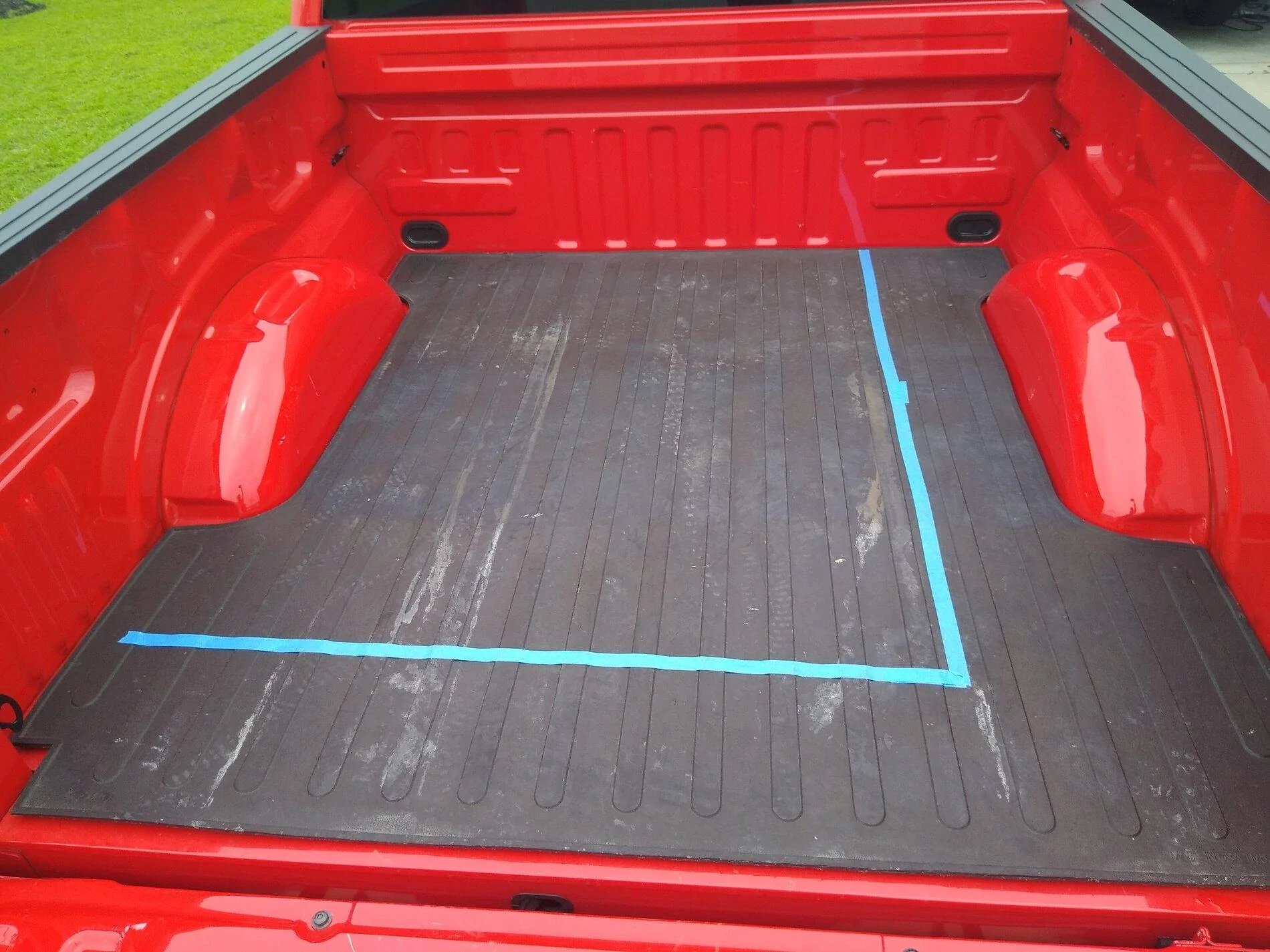 Ford Maverick Maverick Bed Dimensions Taped Off On 5.5ft F-150 Bed For Comparison Sake IMG_20210728_124346882