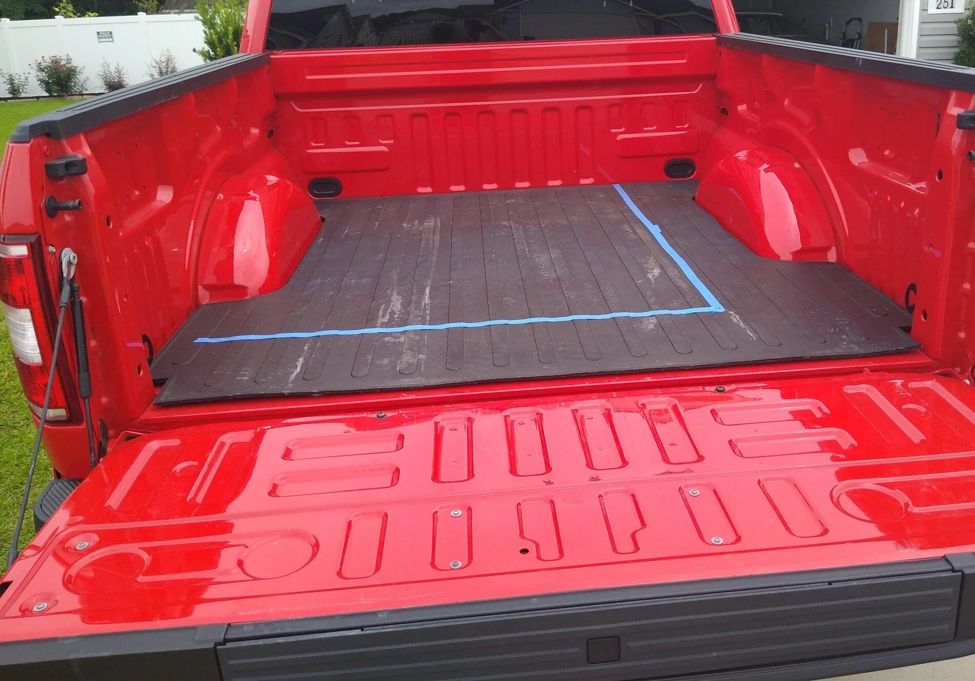Ford Maverick Maverick Bed Dimensions Taped Off On 5.5ft F-150 Bed For Comparison Sake IMG_20210728_123146920