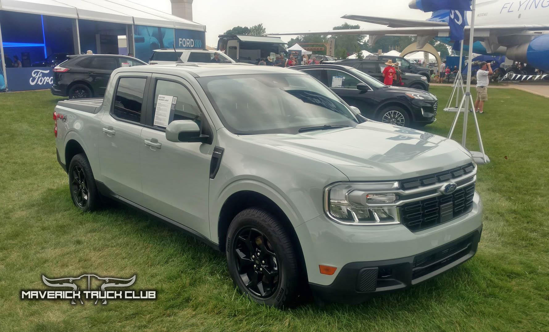 Cactus Gray 2022 Maverick Lariat FX4 Tonneau Cover Black Wheels 3.jpg