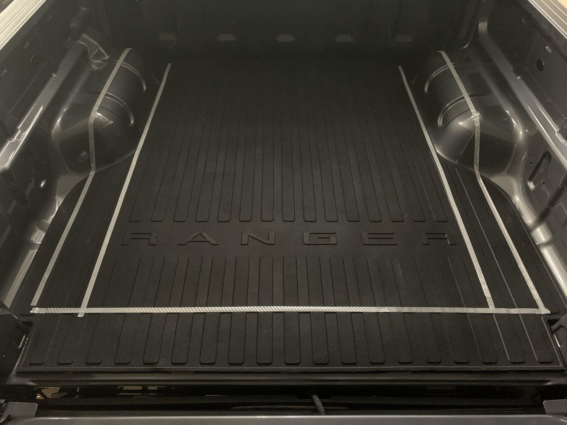 Ford Maverick Maverick Bed Dimensions Taped Off On 5.5ft F-150 Bed For Comparison Sake 298A6C34-A40E-4B95-A1D0-B355C0612A37