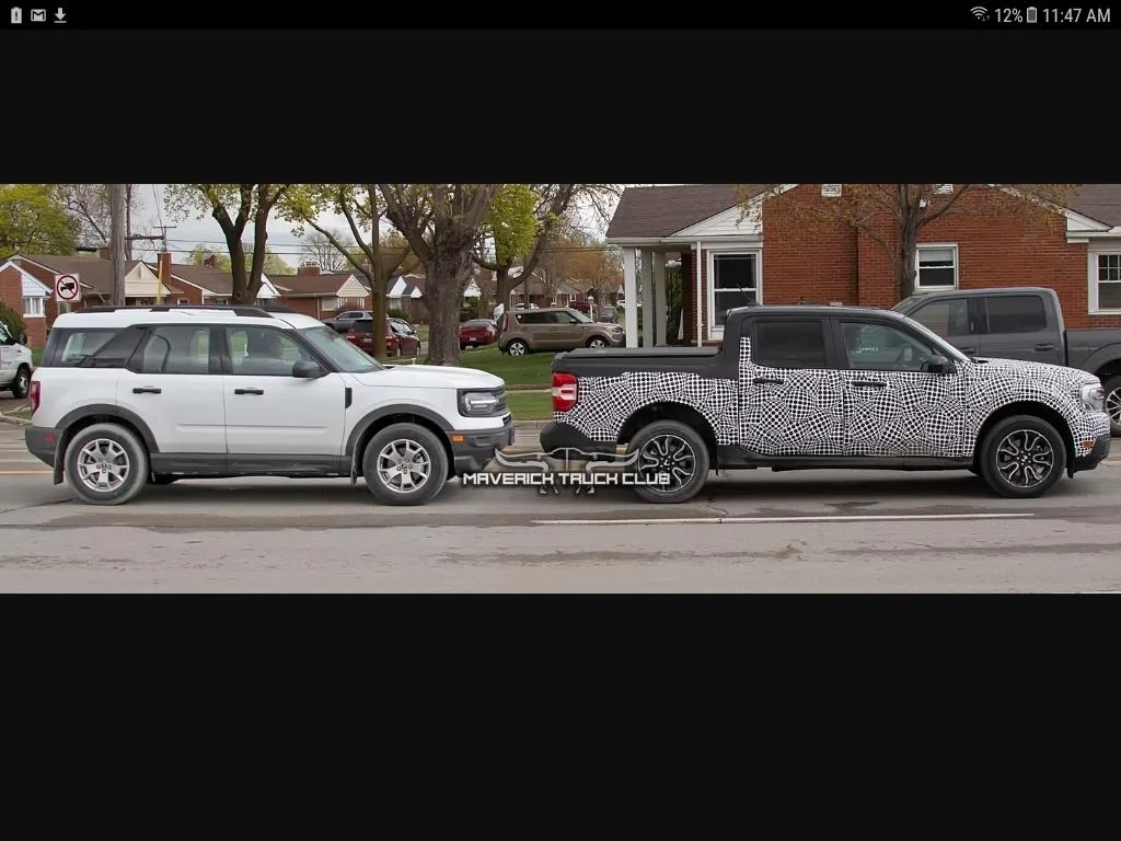 Ford Maverick Maverick Relative Size Screenshot_20210731-114749
