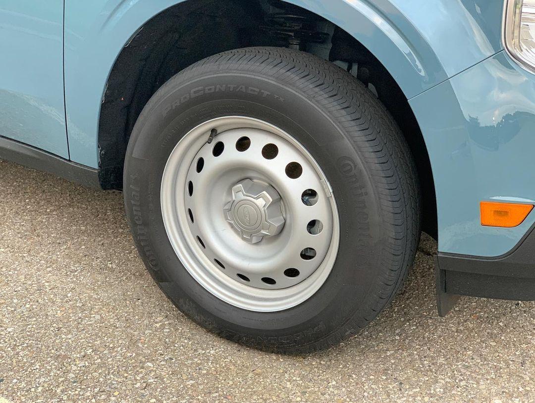 Ford Maverick AREA 51 Maverick Photos Thread 2022 Ford Maverick XL steel wheels steelies