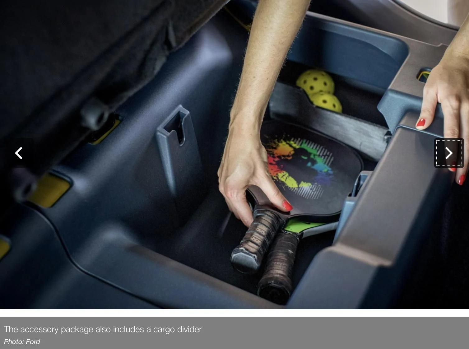 Ford Maverick 2022 Maverick Gets Standard "FITS" Tether System - With Accessories From Ford or 3D Print Yourself 2022 Maverick FITS Tether System Accessories 4