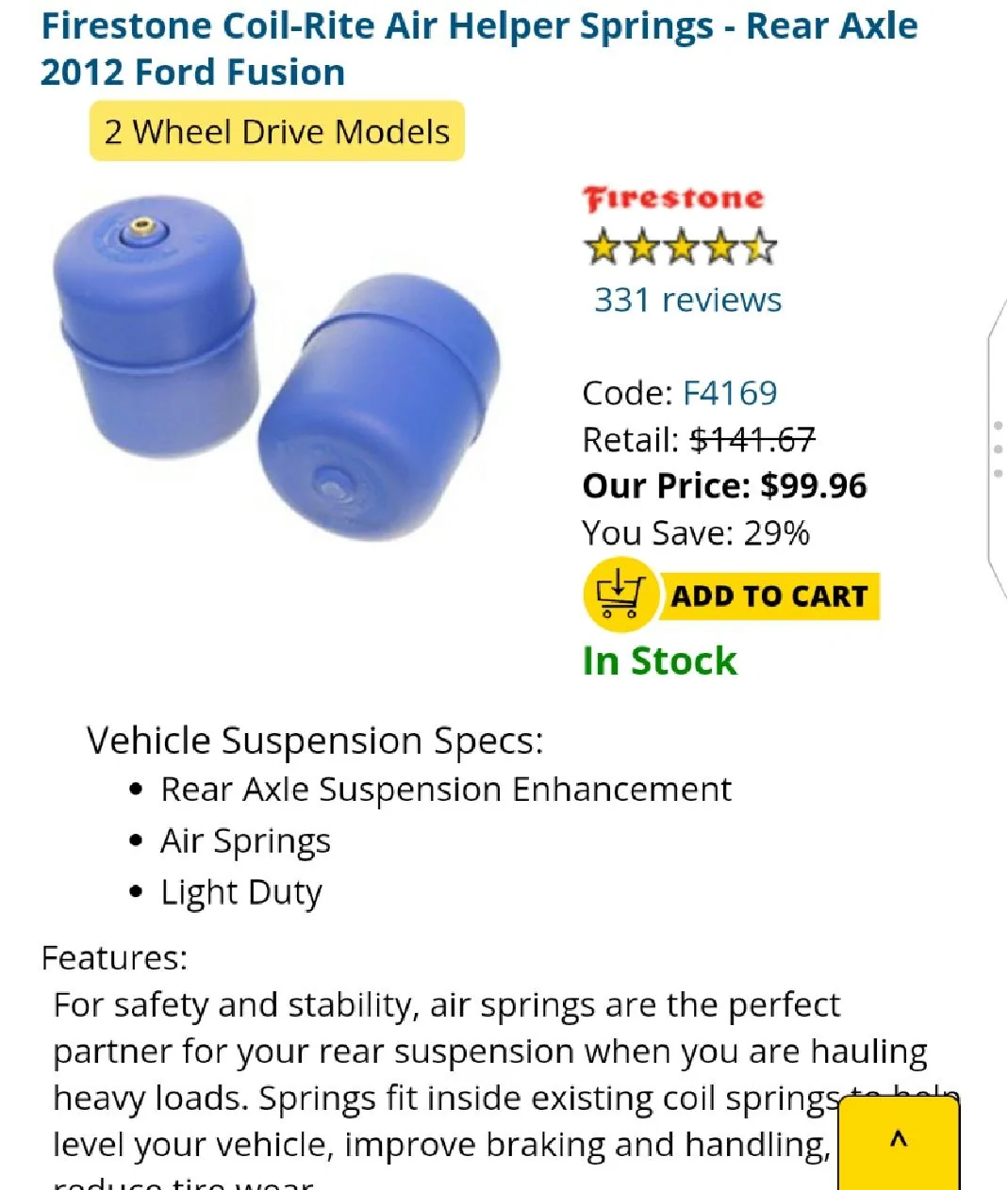 Ford Maverick Force Vectoring Springs? NOTABLE-00628