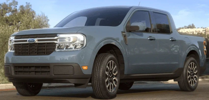 Ford Maverick Ford Maverick vs Bronco size comparison & Area 51 vs Cactus Gray 1628212251033