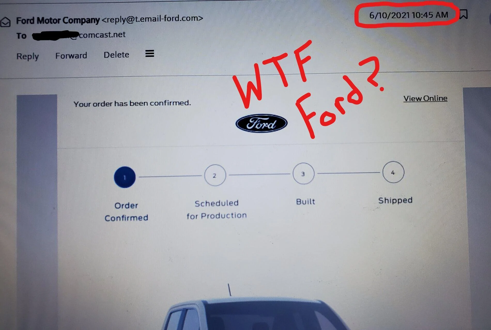 Ford Maverick Hybrid Order Support Group maverickemail