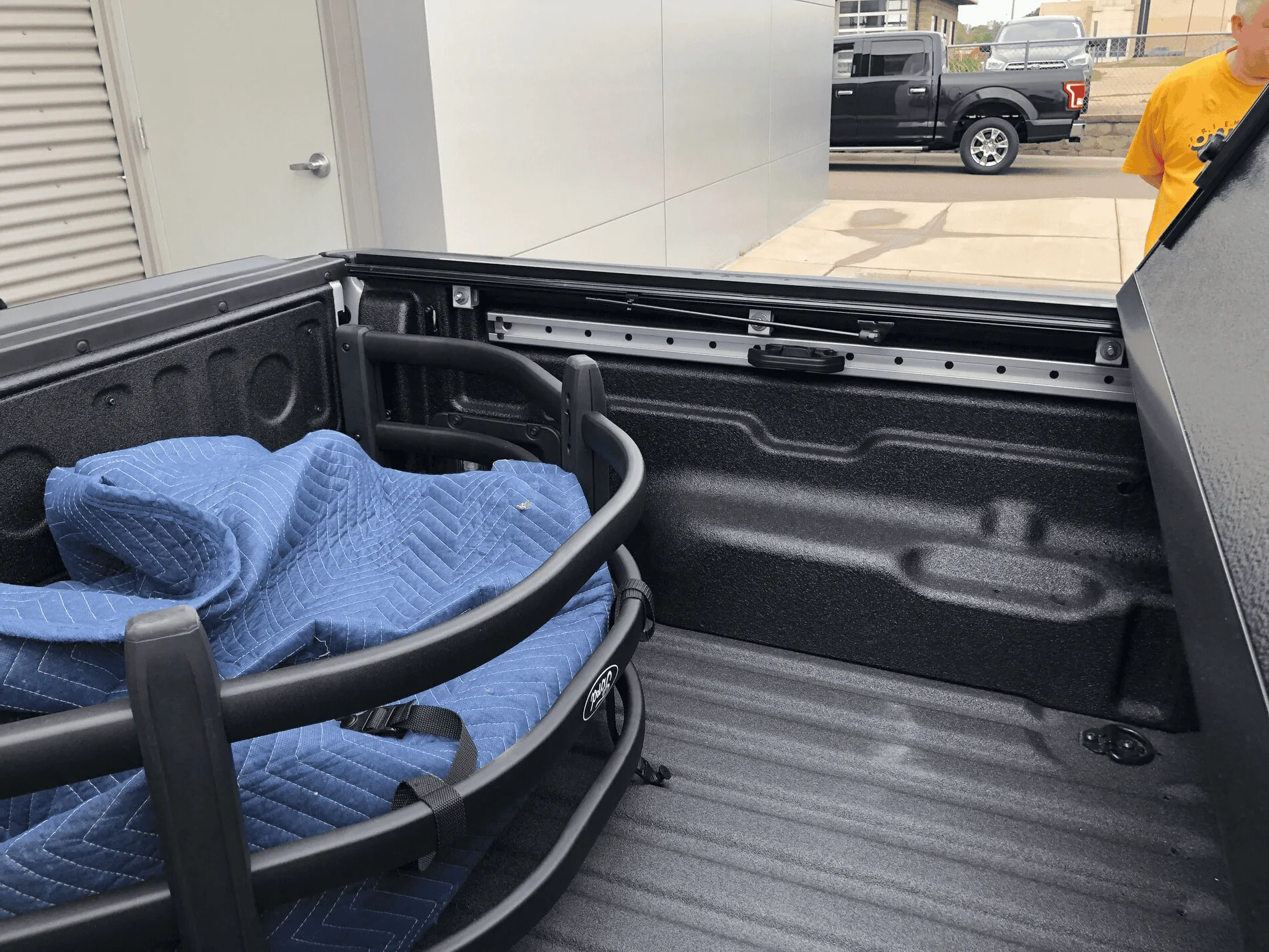 Ford Maverick Proof That Tonneau Cover + Bed Extender Combination Possible on 2022 Maverick 1628257669088