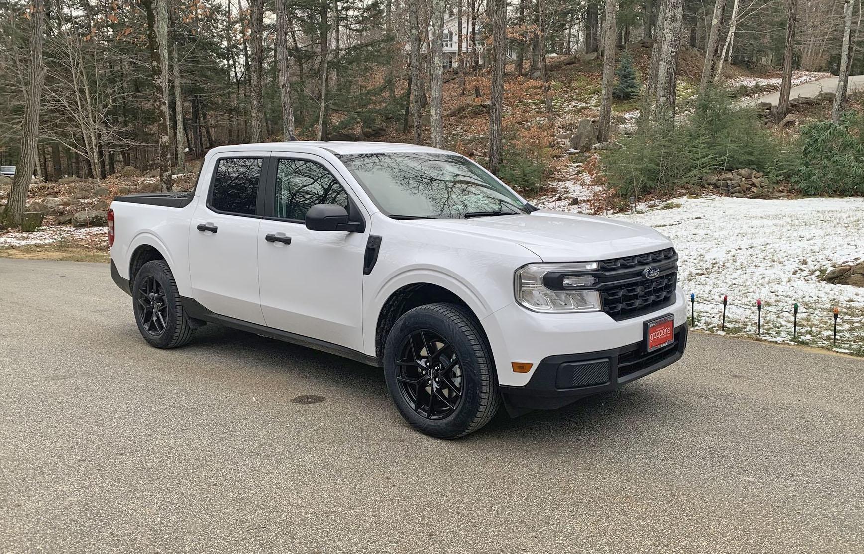 Ford Maverick OXFORD WHITE Maverick Photos Thread Borbet Type Y Wheels 2022 Ford Maverick XL 2