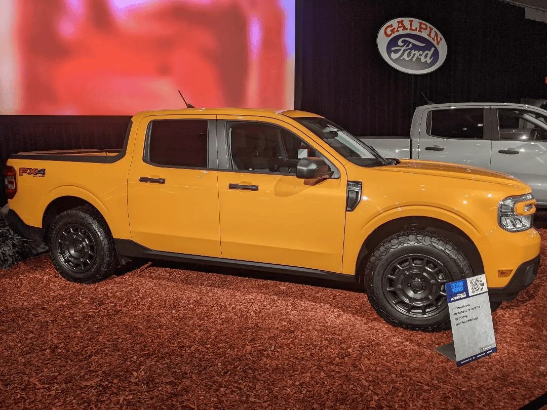Ford Maverick Mavericks are at the LA Auto Show LA Autoshow 1