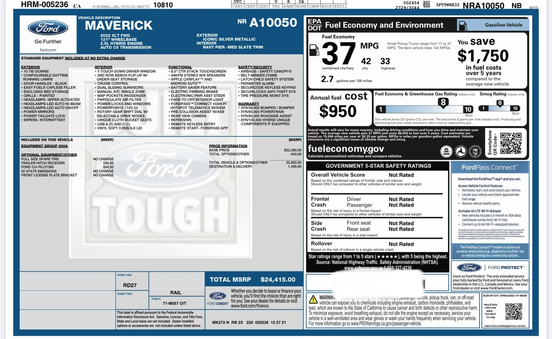 Ford Maverick Hybrid expected delivery 12/17! D10CDB03-3139-494D-81B1-53999E0169F1