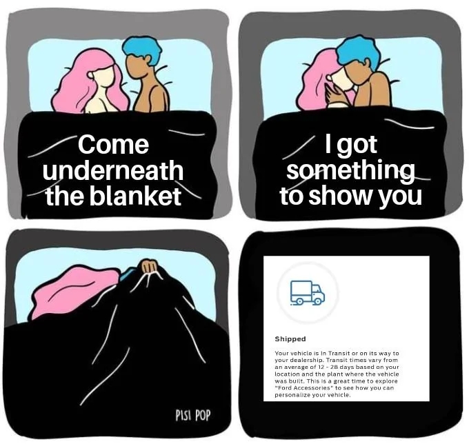 Ford Maverick Maverick Memes -  fun diversion while we wait [ ** NO POLITICS ** ] Come Underneath The Blanket 01122021060840