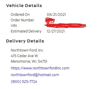 Ford Maverick Wisconsin Roll Call Web capture_1-12-2021_74433_shop.ford.com