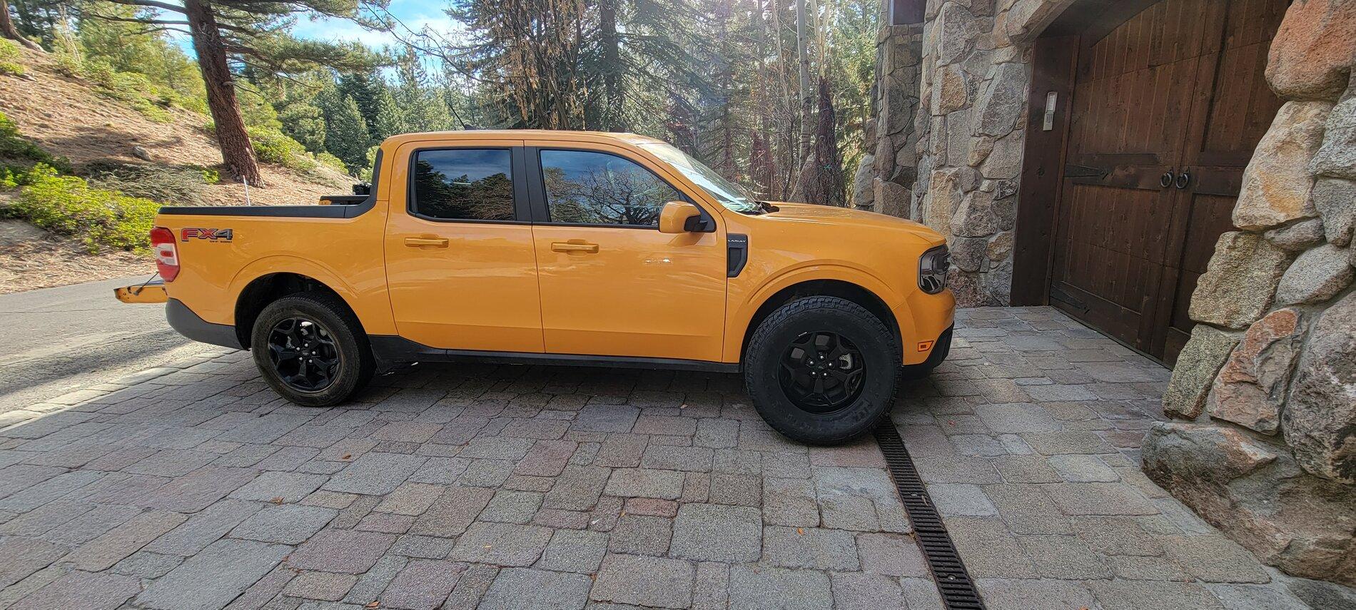 Ford Maverick CYBER ORANGE Maverick Photos Thread 20211130_094514