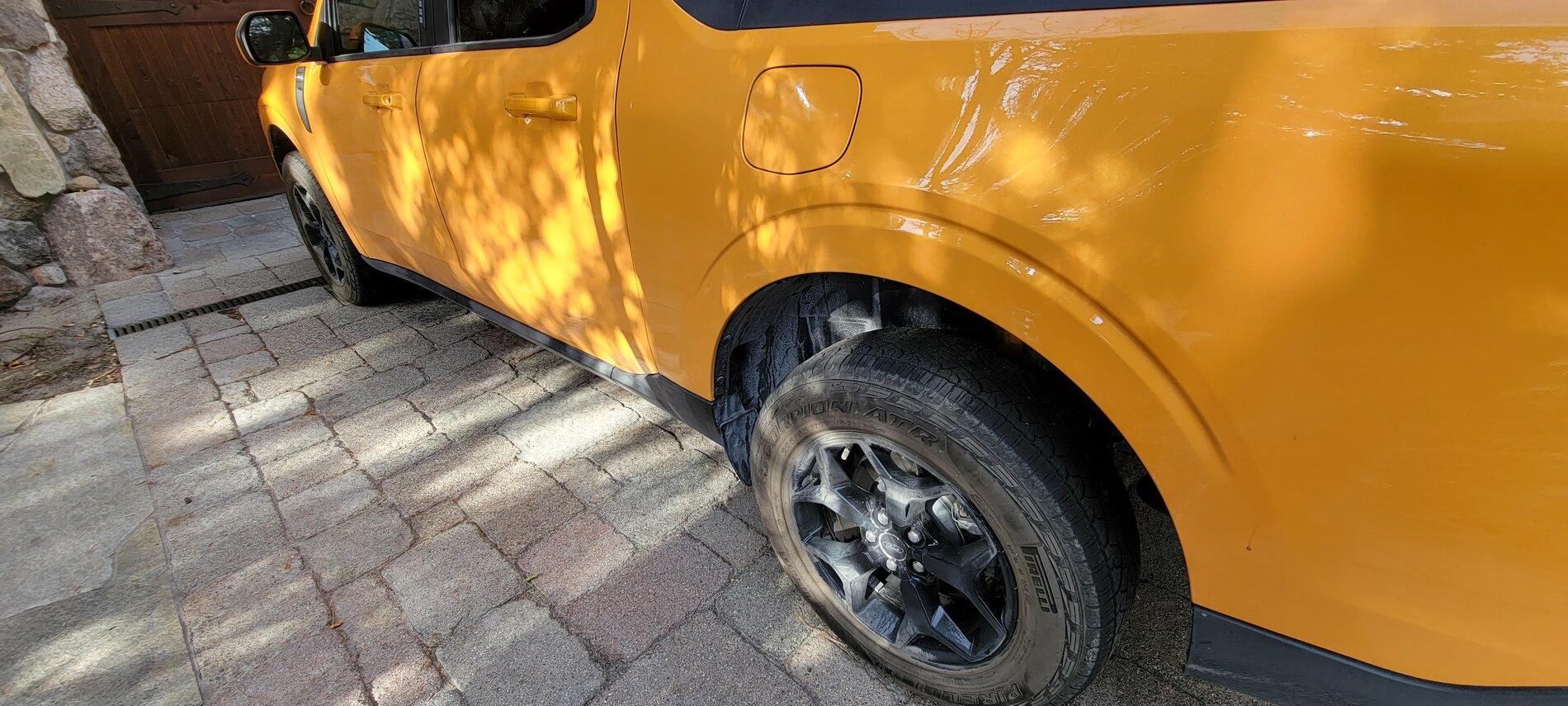 Ford Maverick CYBER ORANGE Maverick Photos Thread 20211130_094452