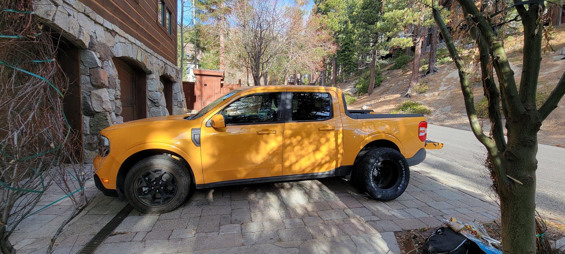 Ford Maverick CYBER ORANGE Maverick Photos Thread 20211130_094422