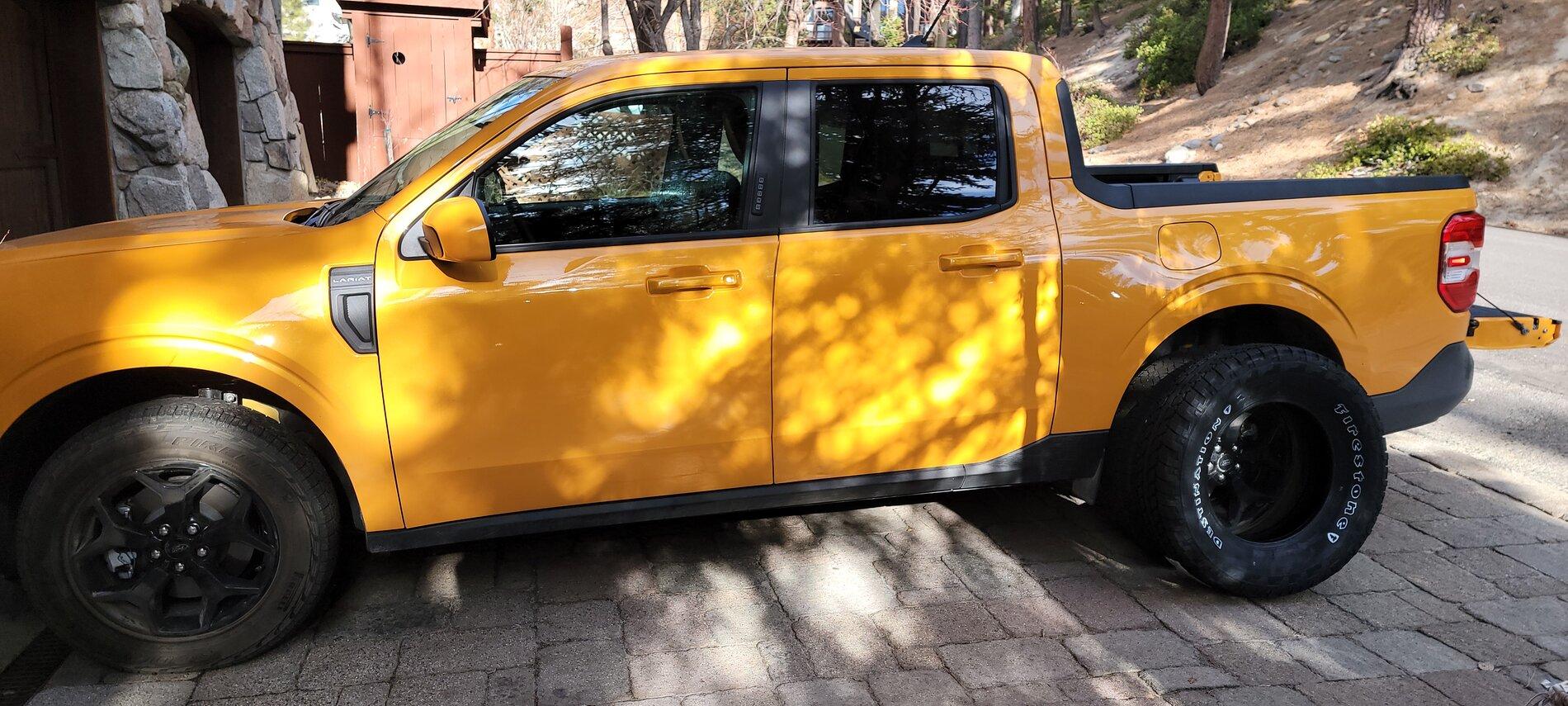 Ford Maverick CYBER ORANGE Maverick Photos Thread 20211130_094417