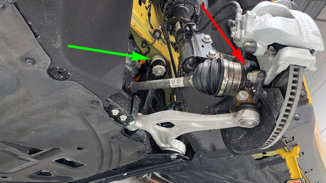 Ford Maverick 2022 Hybrid Maverick Suspension Deep Dive & MPG Results | 39 mpg and 1 twist beam 3_fr_low_oa_arrow