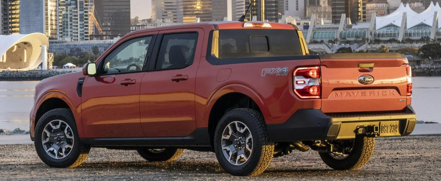 Ford Maverick Maverick out sales Santa Cruz in October -Off-Road-Package-Exterior-031-rear-three-quarters