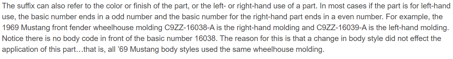 Ford Maverick Name and part number for this OEM part? part