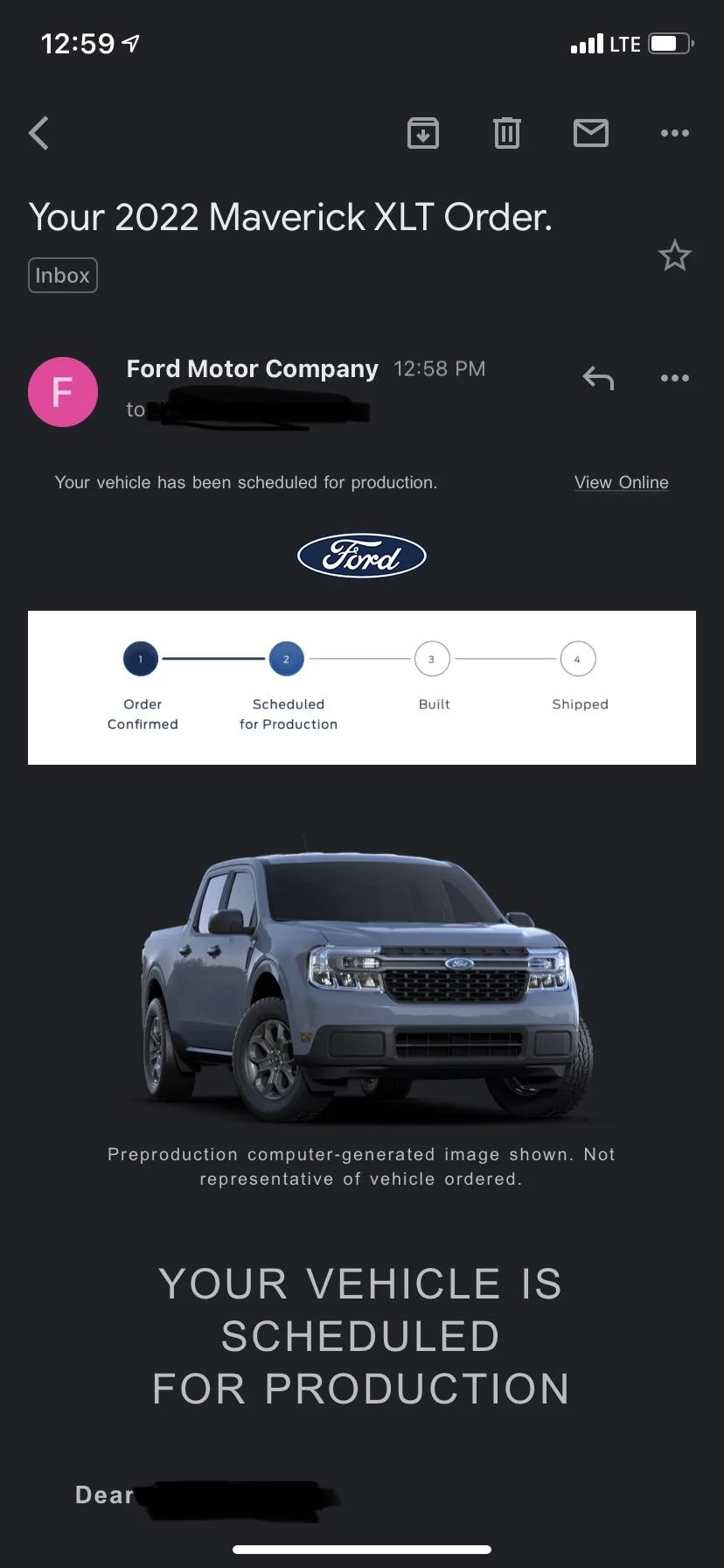 Ford Maverick 📣 12/2 Scheduling Email Received Group [Emails Arriving!!] 24D2960D-03A9-455E-BE15-EAF41056BF7A