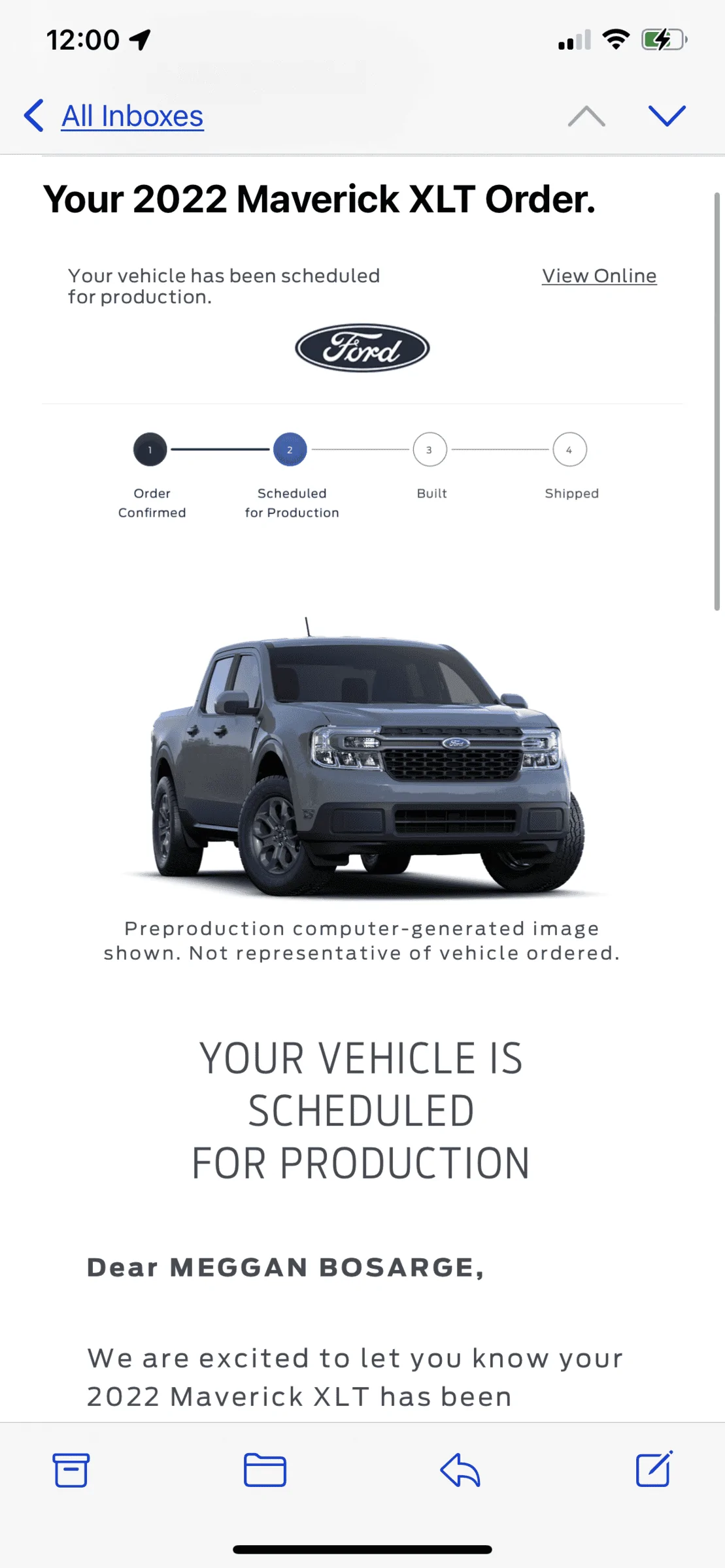 Ford Maverick 📣 12/2 Scheduling Email Received Group [Emails Arriving!!] 1D2943A3-C579-4EE0-9736-27C88E6D95FA