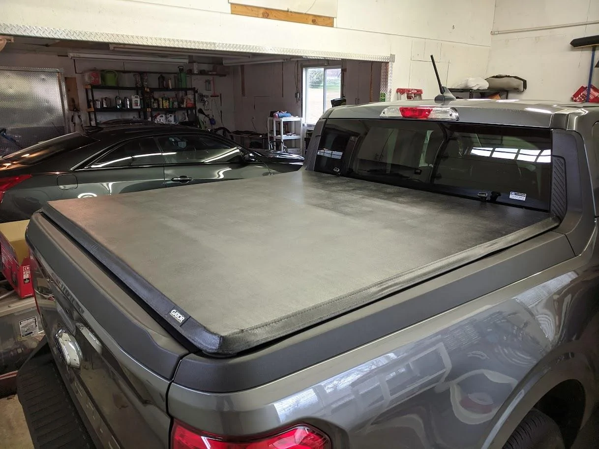 Ford Maverick Gator cover installed IMG_20211202_133518
