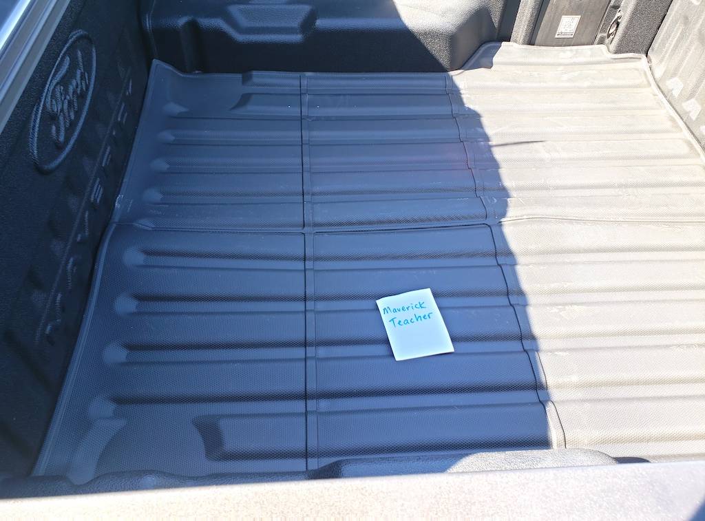 Ford Maverick FREE: Mabett Bed Mat-San Diego 20250411_101102