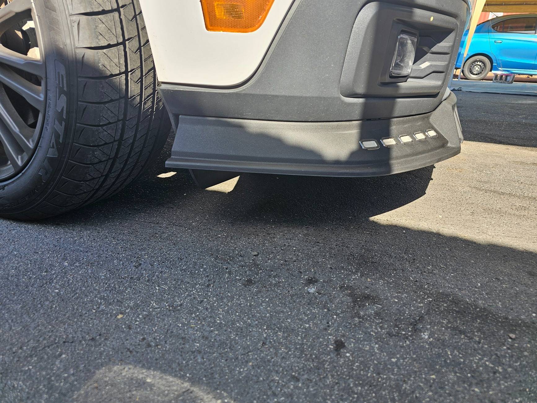 Ford Maverick Aftermarket front lip. 20250411_164645