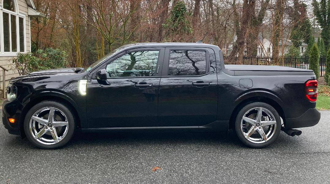 Ford Maverick Side marker lights installed sm3
