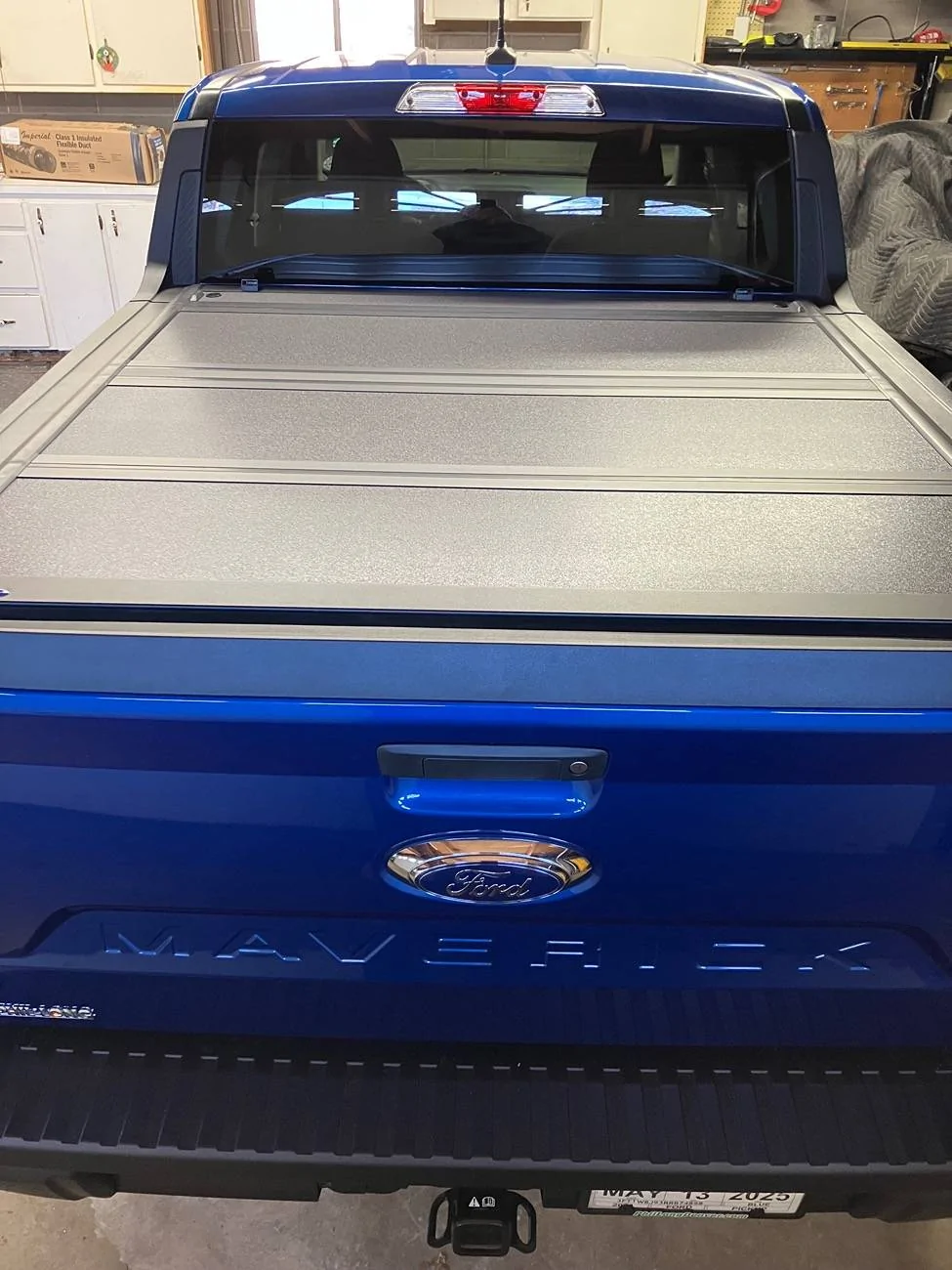 Ford Maverick OEM hard folding bed cover $850 IMG_1756