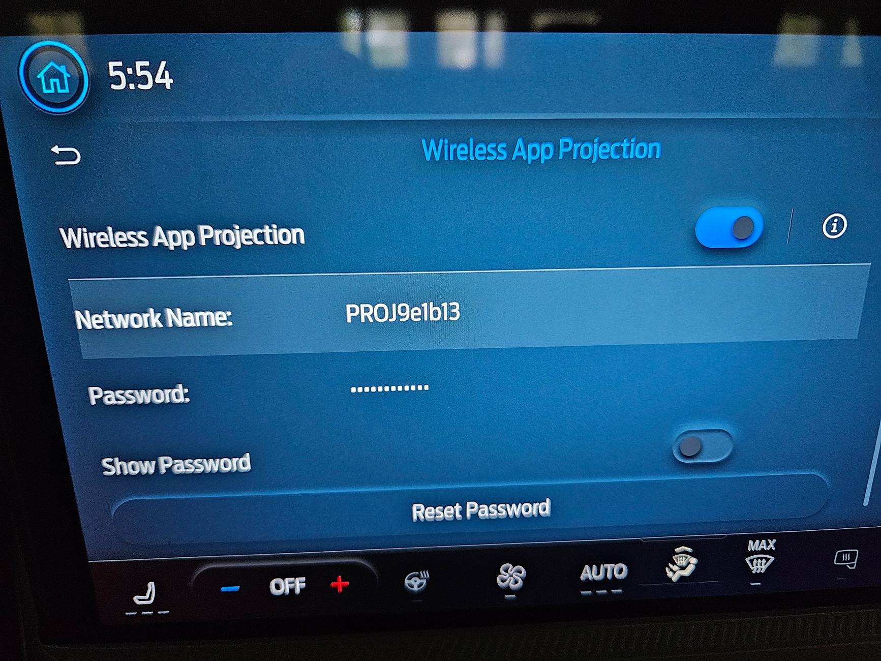 Ford Maverick Wifi turns on every time I get in truck 20250412_175417