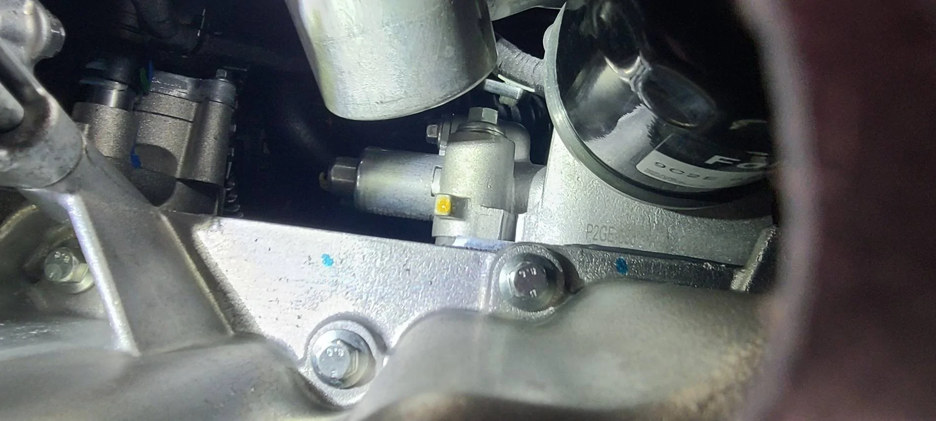 Ford Maverick 2025 Ecoboost 2.0 Oil Pressure Sensor Leak 20250412_074716