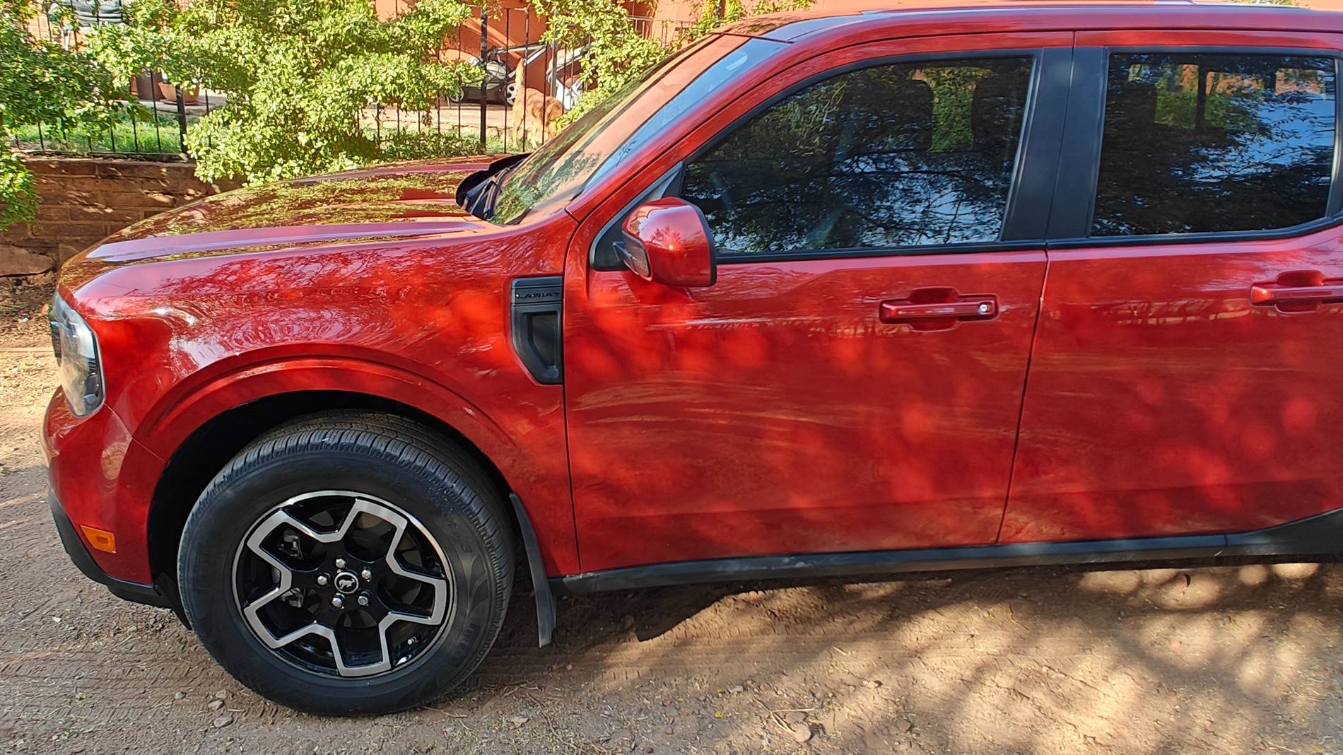Ford Maverick Painted and installed mirror caps IMG20250410165252