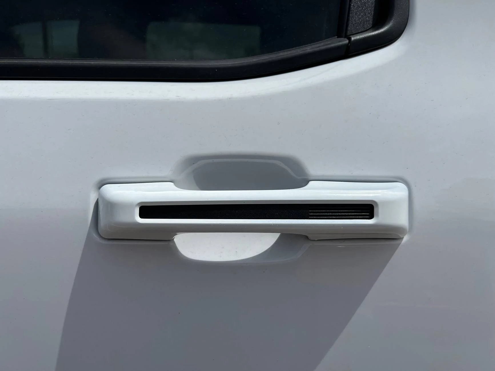 Ford Maverick Painted and installed mirror caps IMG_0873