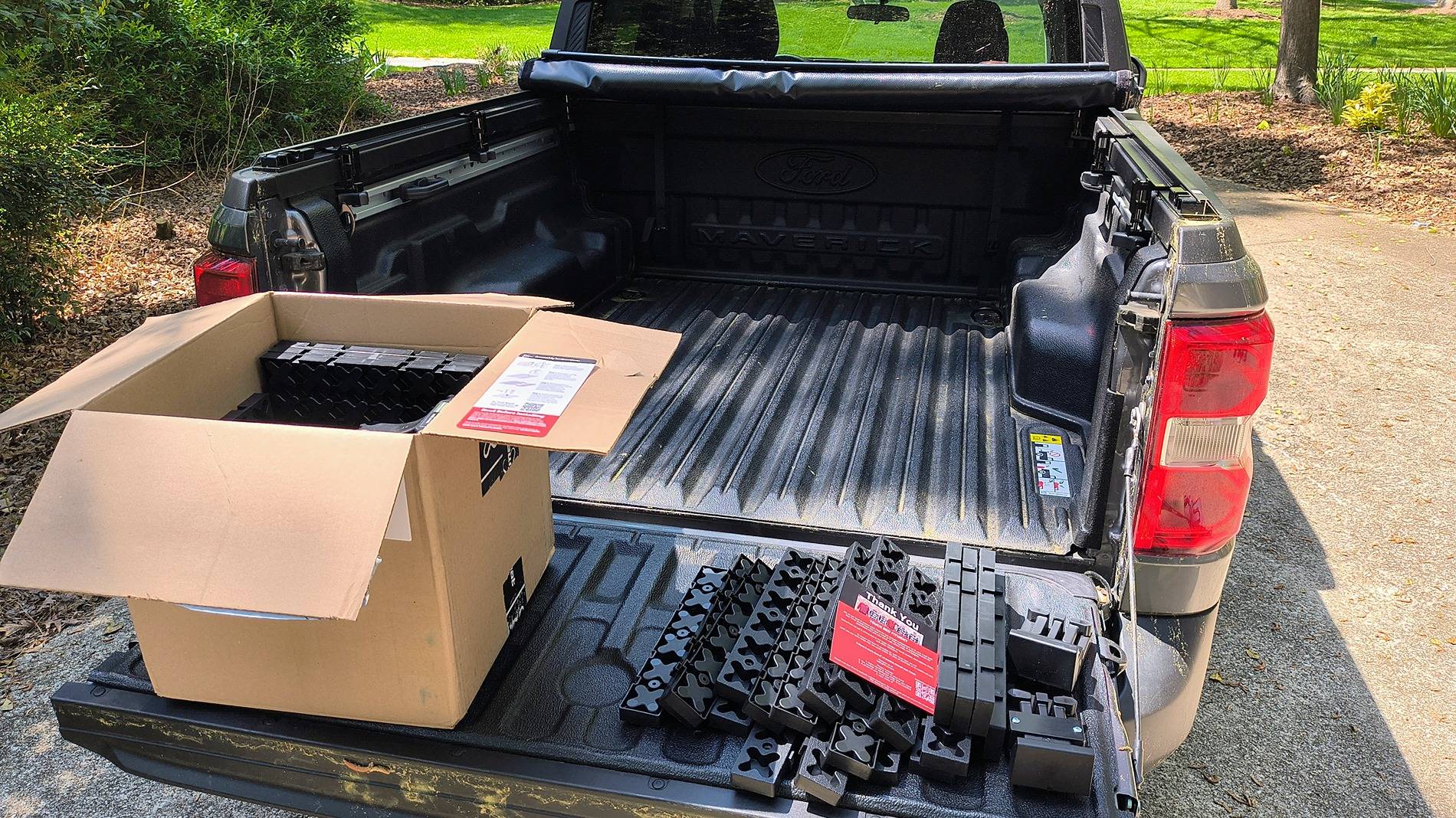 Ford Maverick DIY Bed Divider Tmat Start