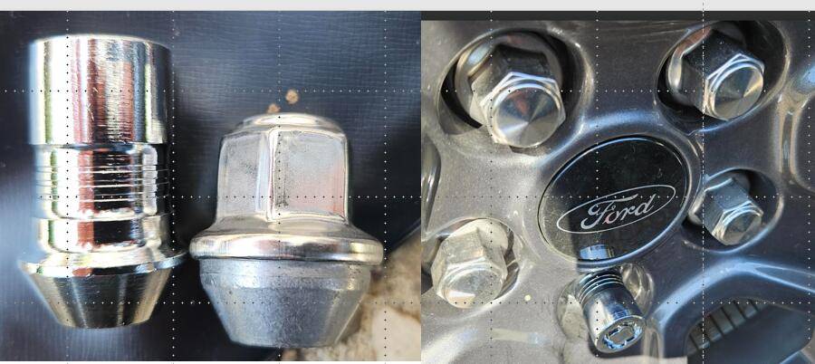 Ford Maverick Locking Lugs 2024 Ford Maverick XLT 1744663237405-p4