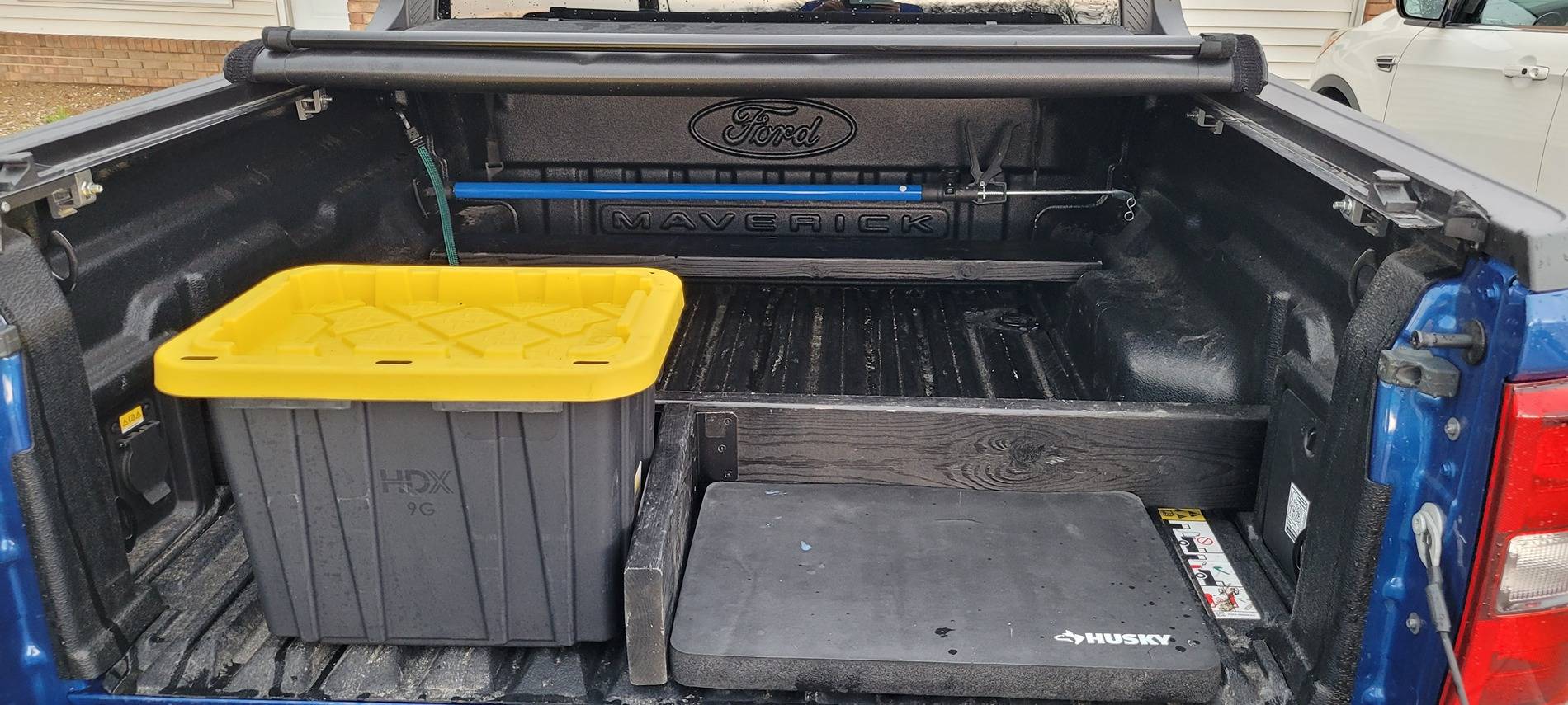 Ford Maverick DIY Bed Divider 20250414_174025